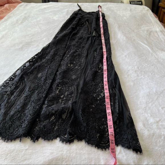 For Love And Lemons Longhorn Maxi Dress in Black - Picture 13 of 14